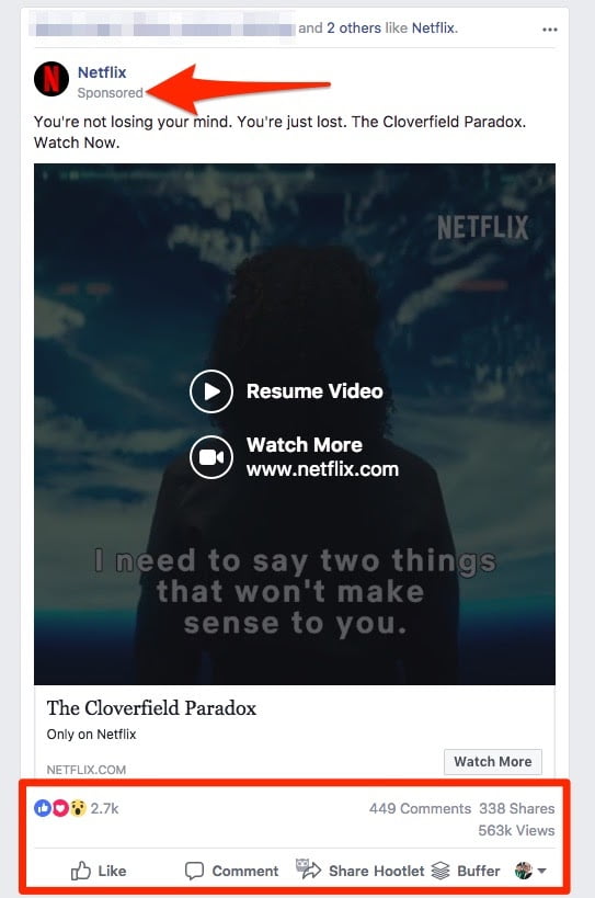 netflixfb ads - Streamhash