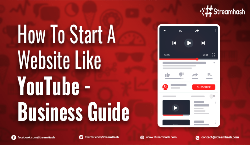 How To Start A Website Like YouTube - Business Guide